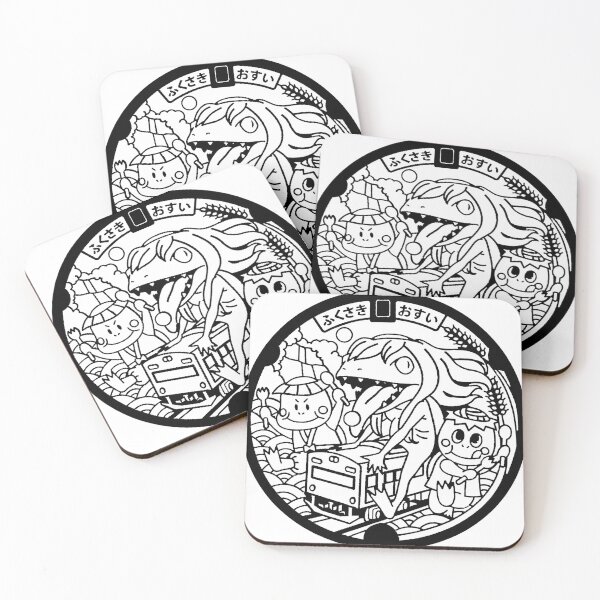 Item preview, Imps on manhole in Japan - black designed and sold by mattraski.