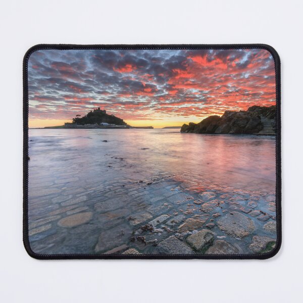 Item preview, Late autumn sunset (St Michael's Mount) designed and sold by bitm2007.