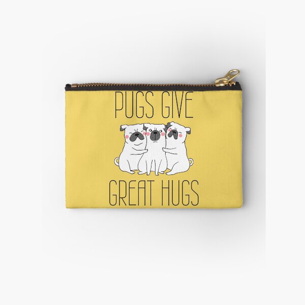 Item preview, Pugs Give Great Hugs Funny Pug Design designed and sold by to-esu.
