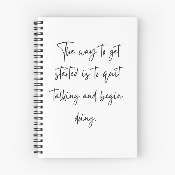 Item preview, The way to get started is to quit talking and begin doing designed and sold by GraphicSmartCo.