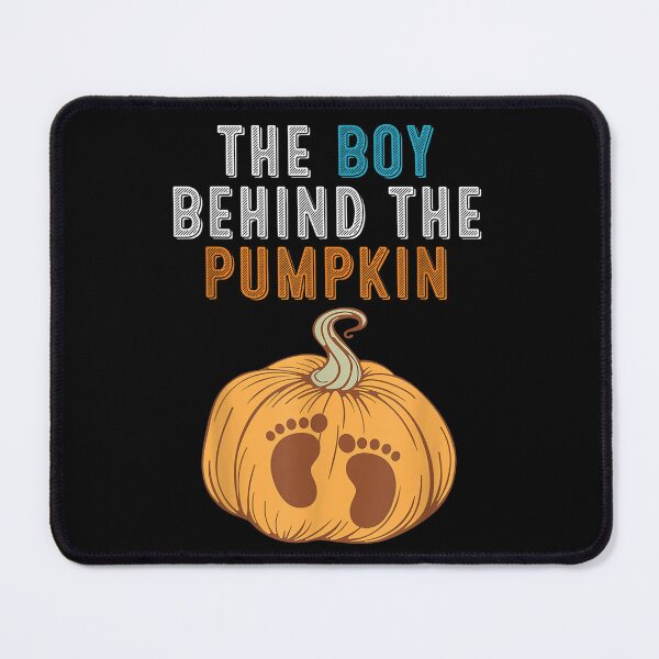 Item preview, The Boy Behind the Pumpkin Dad Halloween Pregnancy Reveal designed and sold by dolsy-store.