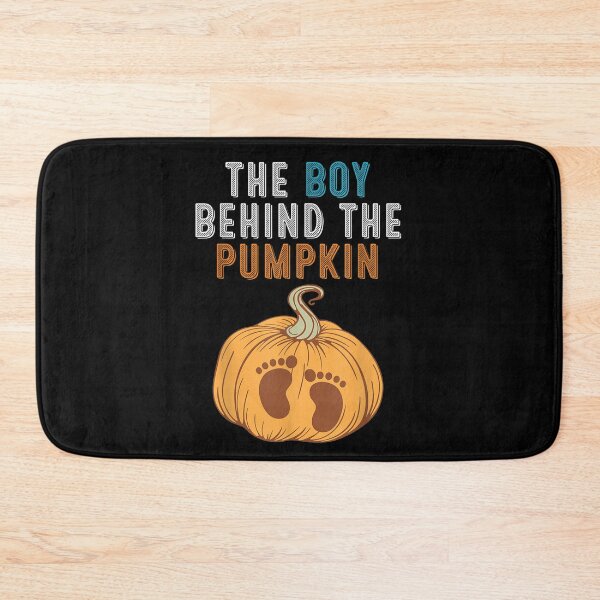 Item preview, The Boy Behind the Pumpkin Dad Halloween Pregnancy Reveal designed and sold by dolsy-store.