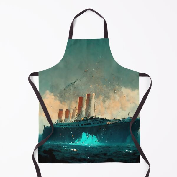 Item preview, Titanic & iceberg abstract designed and sold by GeneratedArt.
