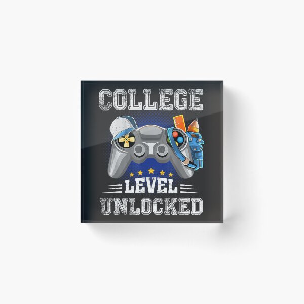 Item preview, College Level Unlocked Video Game Back to School Boys  designed and sold by fawsonpnhamme.