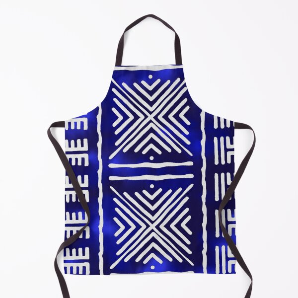 Item preview, Blue African Mud Cloth Design designed and sold by funkyvibes.