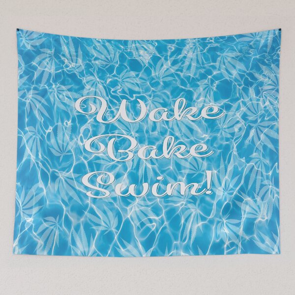 Item preview, Wake Bake Swim! designed and sold by WetPaint420.