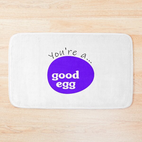 Item preview, You're a Good Egg (Bright Blue Egg) designed and sold by NameThatShirt.