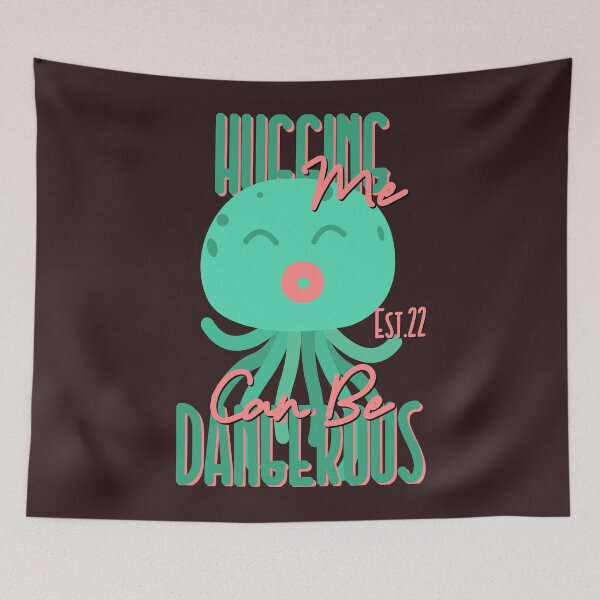 Item preview, HUGGING ME CAN BE DANGEROUS designed and sold by GAADesignz.