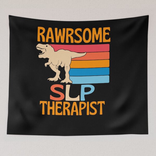 Item preview, AWESOME SLP THERAPIST DINOSAUR designed and sold by sobriowslen.