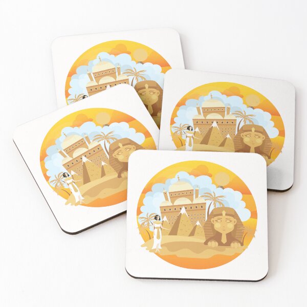 Item preview, Ancient Egypt Symbols and the Sphinx designed and sold by ArtOfStars.