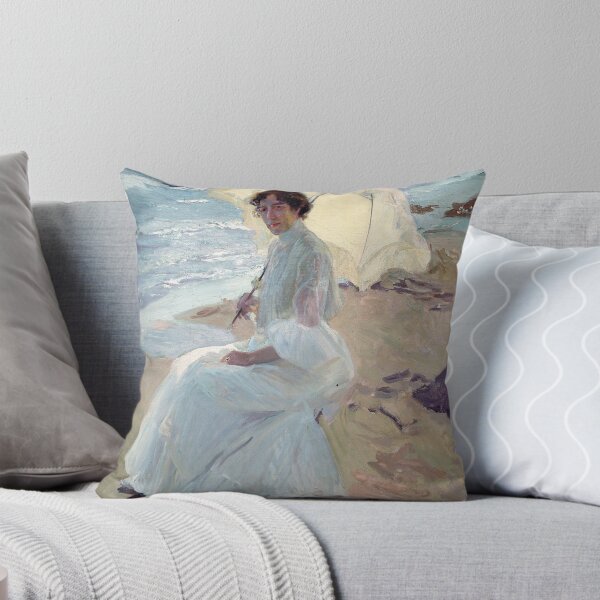Item preview, Clotilde on the Beach - Joaquín Sorolla designed and sold by BravuraMedia.