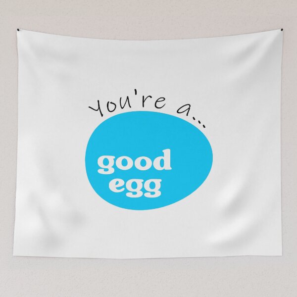 Item preview, You're a Good Egg (Aqua Egg) designed and sold by NameThatShirt.