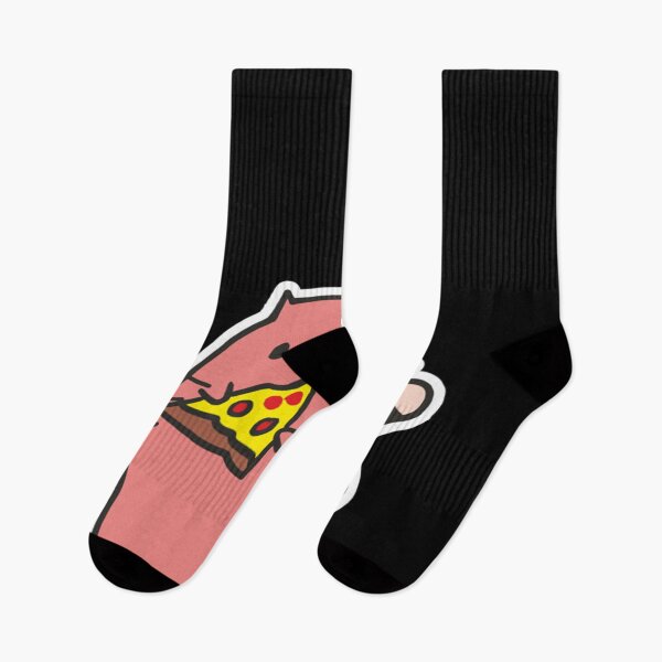 Item preview, Funny A Cat Eating A Pizza designed and sold by PatrickWeidle.