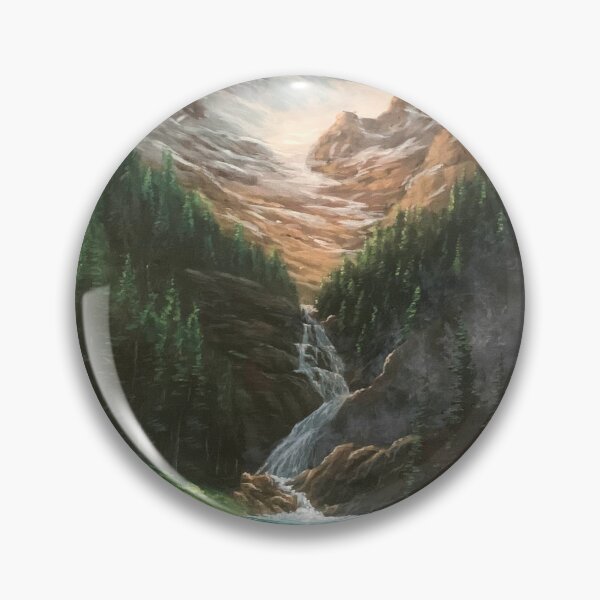 Item preview, Mountain Stream Valley  designed and sold by SunscapesArt.