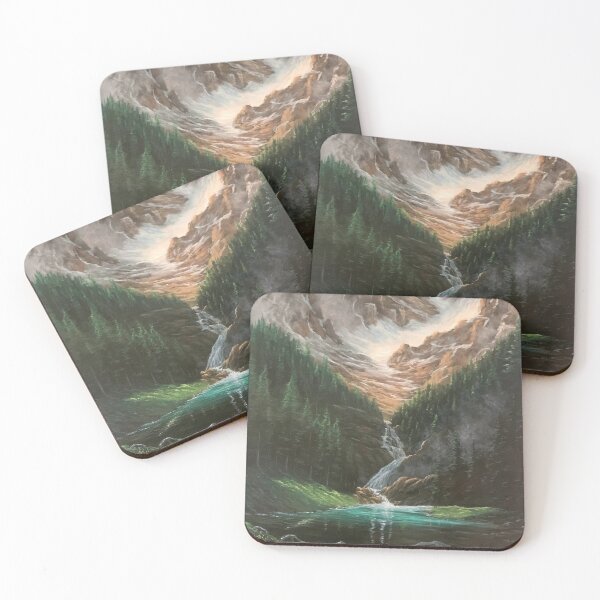 Item preview, Mountain Stream Valley  designed and sold by SunscapesArt.