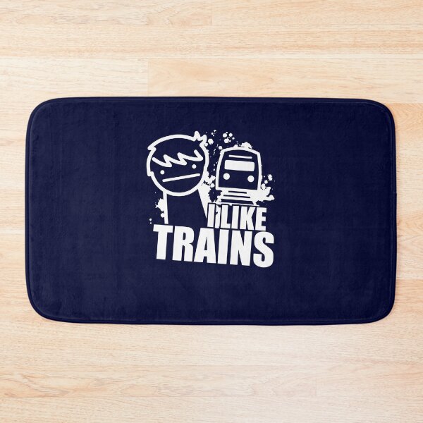 Item preview, ASDF I Like Trains Hot Trend for  - Trending Shirts black designed and sold by osgoodaver.