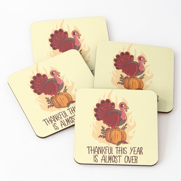 Item preview, Thankful This Year Is Almost Over | Thanksgiving | Autumn Vibes | It’s Fall Y’all  designed and sold by MJDezigns.