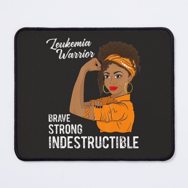 Item preview, Leukemia Warrior Indestructible Cancer Survivor Awareness designed and sold by schromtlmaascha.
