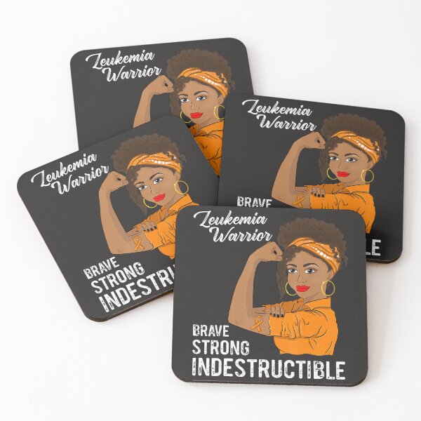 Item preview, Leukemia Warrior Indestructible Cancer Survivor Awareness  designed and sold by schromtlmaascha.