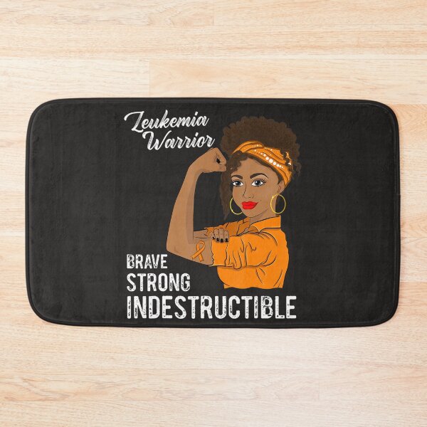 Item preview, Leukemia Warrior Indestructible Cancer Survivor Awareness  designed and sold by schromtlmaascha.