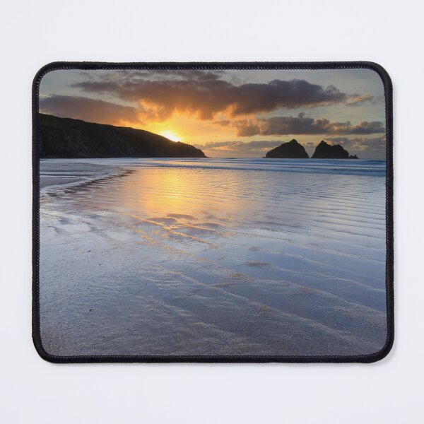 Item preview, Sand ripples at sunset (Holywell Bay) designed and sold by bitm2007.