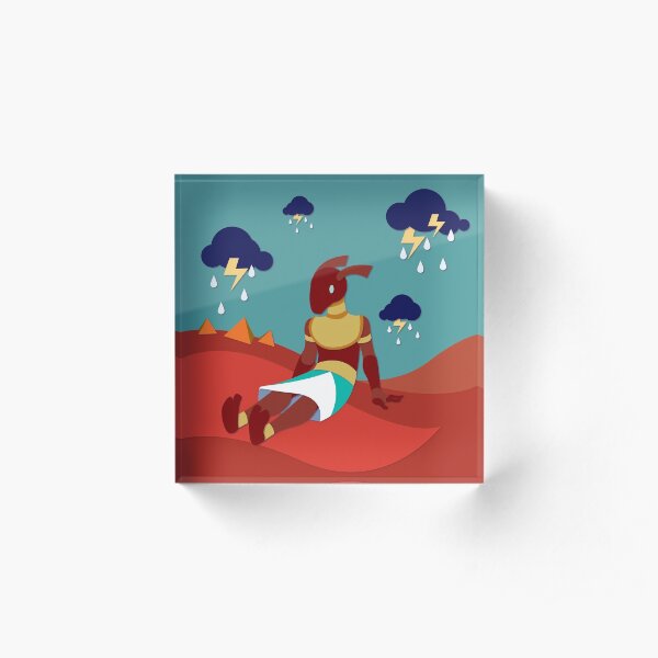 Egypt God Set Acrylic Block