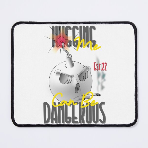 Item preview, HUGGING ME CAN BE DANGEROUS designed and sold by GAADesignz.