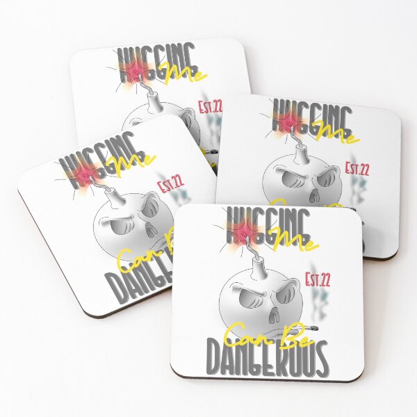 Item preview, HUGGING ME CAN BE DANGEROUS designed and sold by GAADesignz.