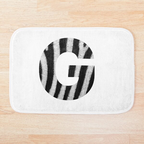 Item preview, Letter G initial zebra designed and sold by oli-ml.