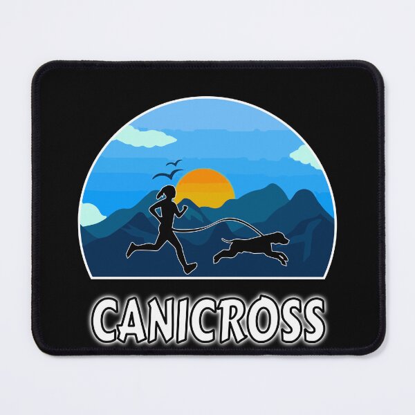 Item preview, Canicross Woman Running with dog designed and sold by GOOD-TIME.