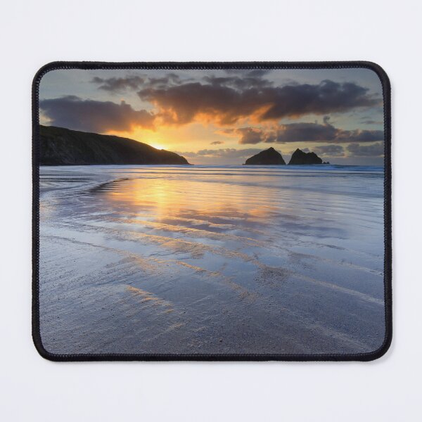 Item preview, Beach reflections (Holywell Bay) designed and sold by bitm2007.