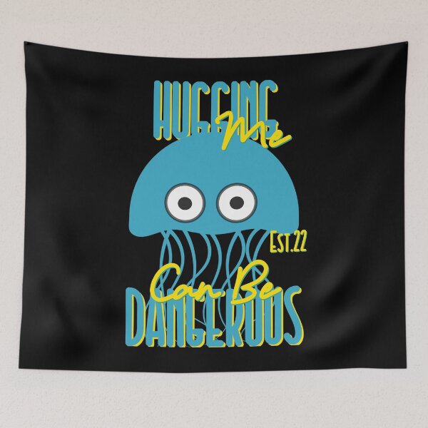 Item preview, HUGGING ME CAN BE DANGEROUS designed and sold by GAADesignz.
