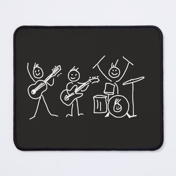 Item preview, Band lineart stickman  designed and sold by Brownies22.