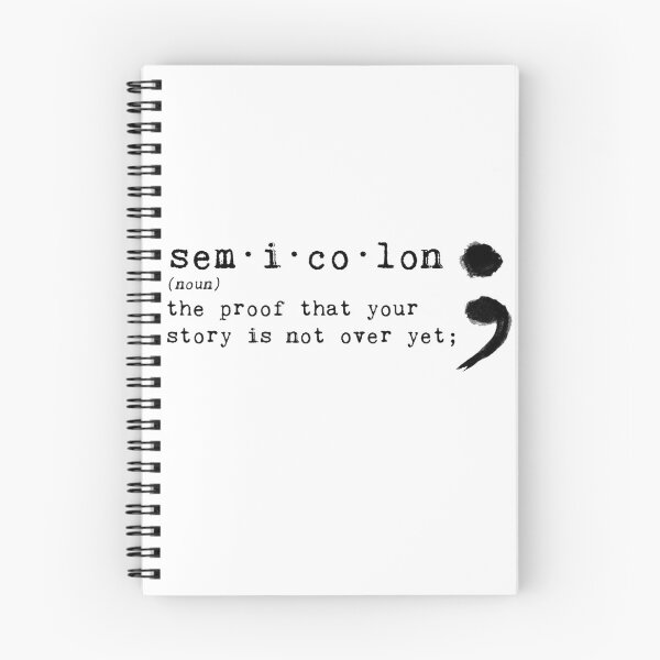 Item preview, Semicolon designed and sold by speakupshop.