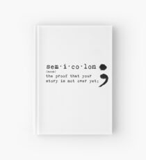 Cuaderno de tapa dura Punto y coma