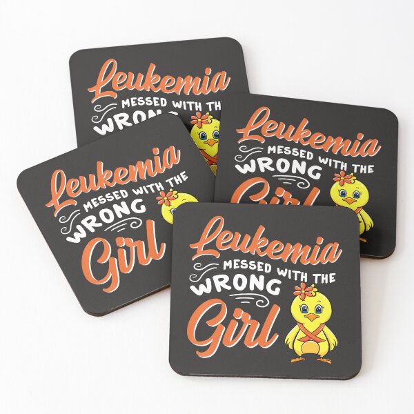 Item preview, Leukemia Messed With The Wrong Girl Chick Awareness Women  designed and sold by roselbktewaxmq.