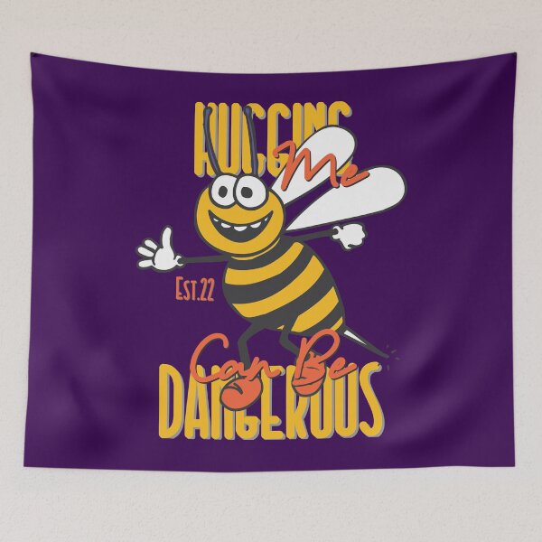 Item preview, HUGGING ME CAN BE DANGEROUS designed and sold by GAADesignz.