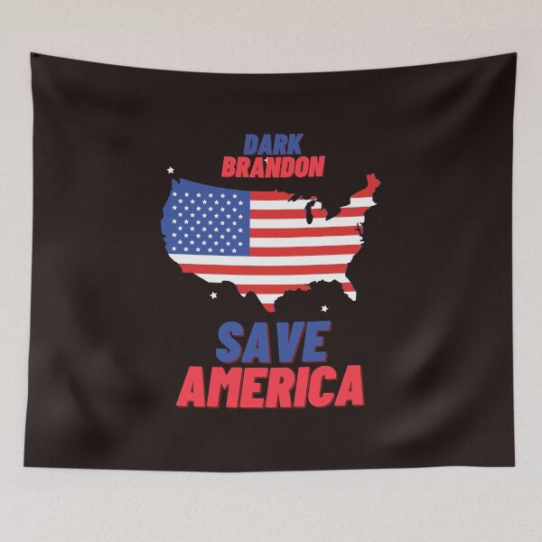 Item preview, Dark Brandon Save America designed and sold by MerchGiants.