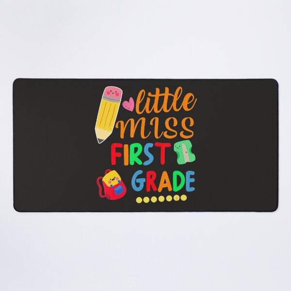 Item preview, Cute Girl Little Miss First Grade  Back To School Fun  designed and sold by fawsonpnhamme.