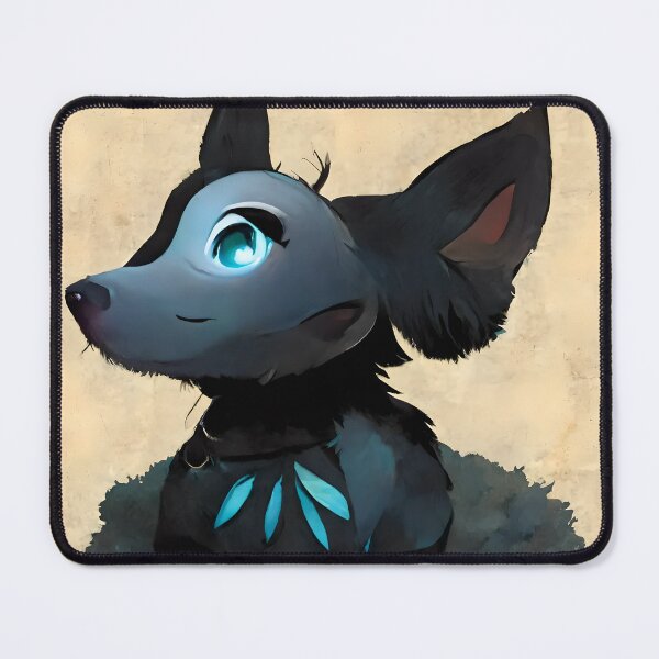 Item preview, Blue eyed drawned dog designed and sold by GeneratedArt.