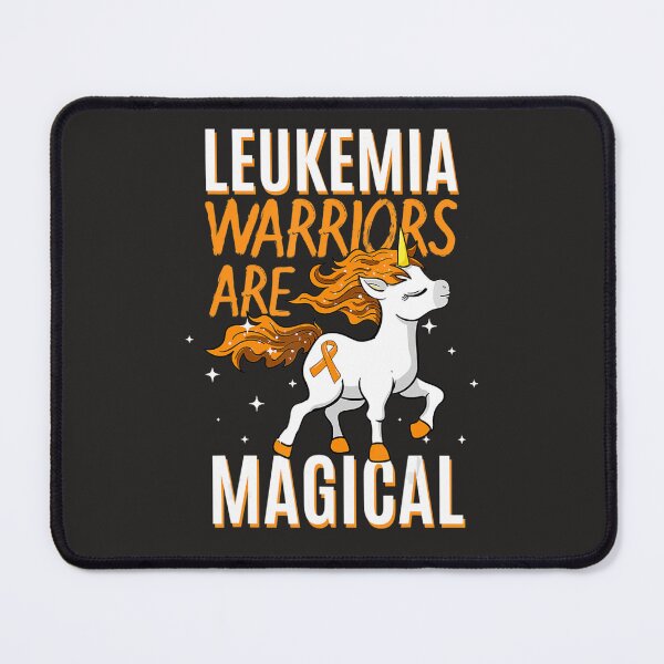 Item preview, Leukemia Warrior Magical Unicorn Orange Ribbon Hematologist designed and sold by schromtlmaascha.