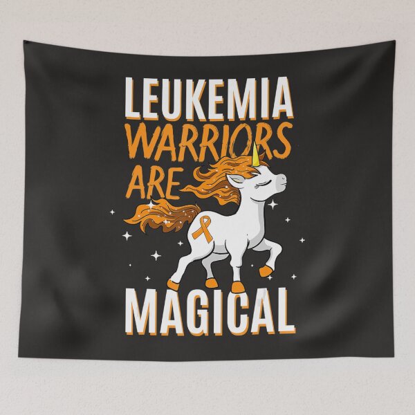 Item preview, Leukemia Warrior Magical Unicorn Orange Ribbon Hematologist  designed and sold by schromtlmaascha.