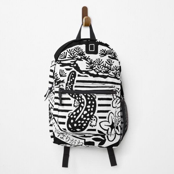Item preview, Salamander in garden on manhole in Japan - white designed and sold by mattraski.