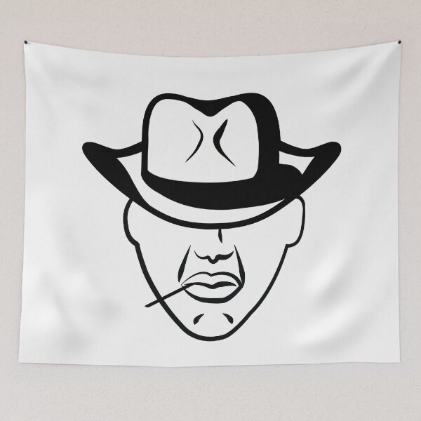 Item preview, Cowboy Head With Straw designed and sold by emhoteb.