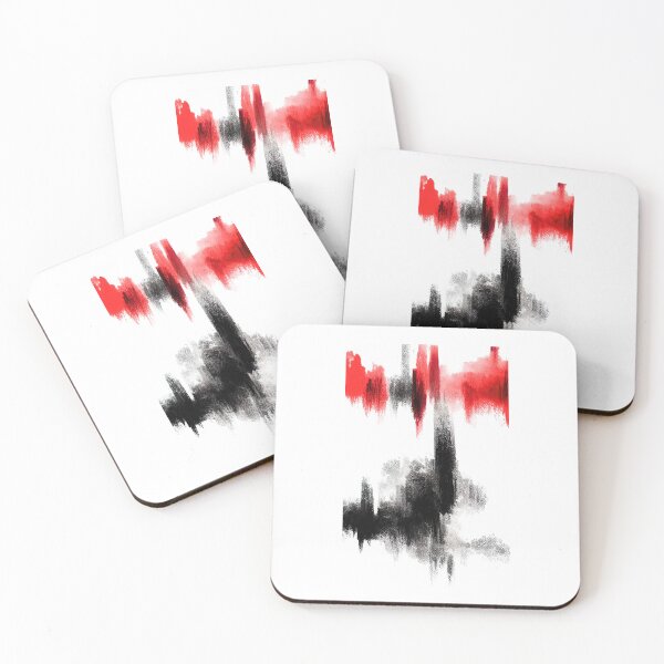 Item preview, Red and Black Art Pattern  designed and sold by ralick.