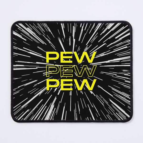 Item preview, Pew Pew Pew Space Poster designed and sold by Crafting-Cinema.