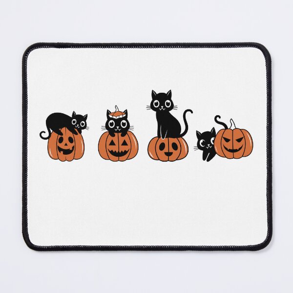 Item preview, Cute halloween cat with pumpkin designed and sold by reka88.
