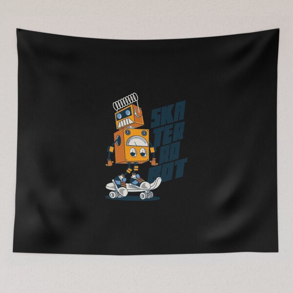 Item preview, Robot On Skateboard For Skaters Classic T-Shirt designed and sold by megandebbiesc.