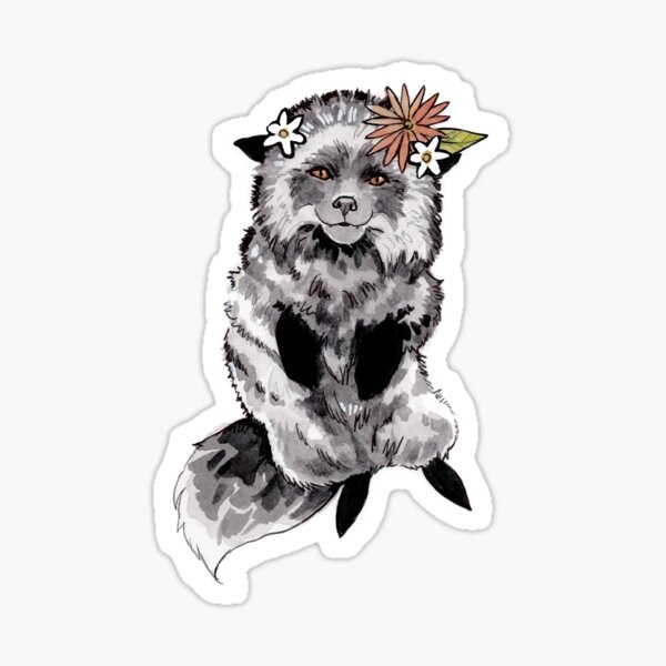Vixie Fox Sticker