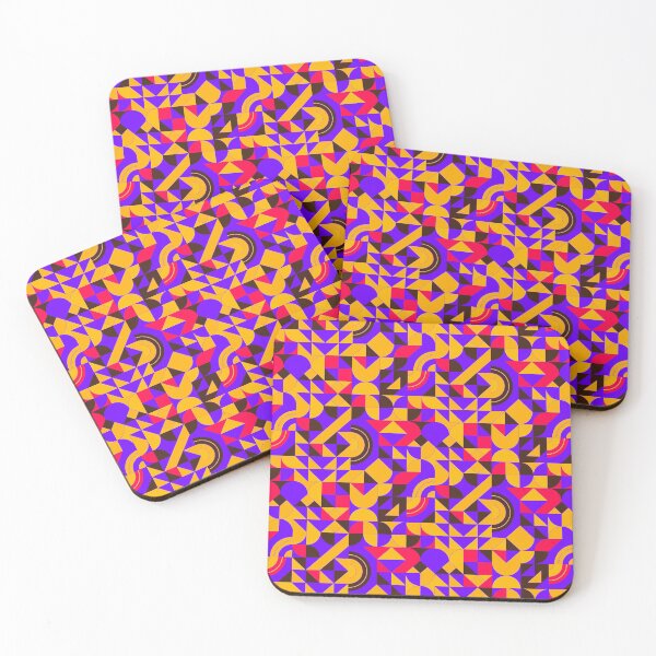 Item preview, geometric colorful patterns conceptual Art - Abstract Neo Geo graphic design designed and sold by Design Repo.